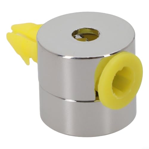 Hosrivae Bridas de metal, soportes de aluminio para cables de hasta 7 mm de diámetro, anclajes de cable de montaje en pared/techo para escritorio y candelabro (plateado)