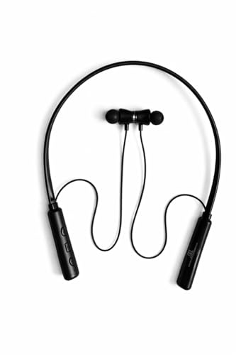 Image of Magnetic Earbuds Dynamite Bluetooth Neckband with 100Hours Playtime, Fast Type-C Charging, and Passive Noise Cancellation - Wireless Sporty Earphones with Mic