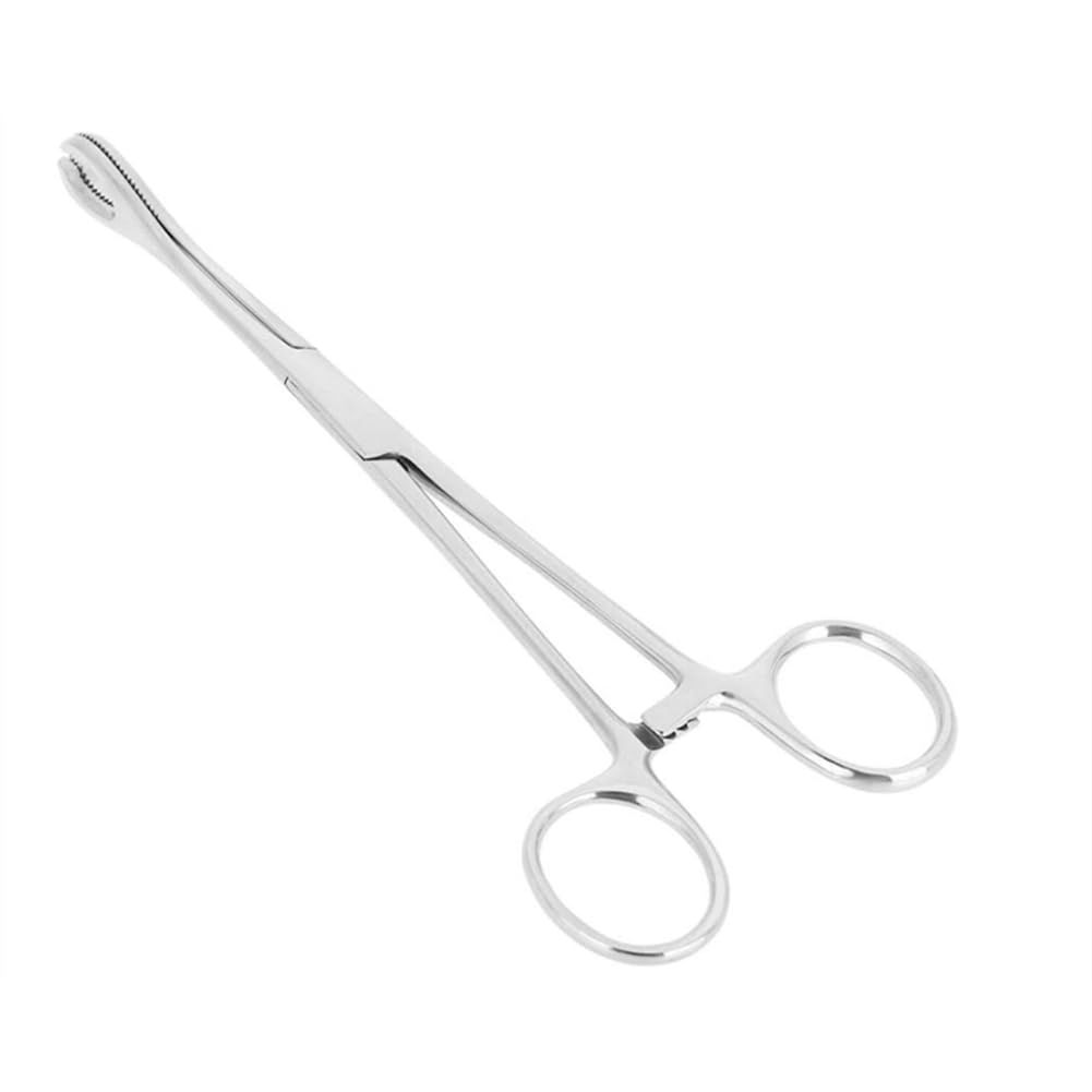 Aboiled 1pc Stainless Steel Body Jewelry Piercing Pliers Sponge Forceps Clamp Ear Lip Navel Nose Tongue Septum Piercing Tool