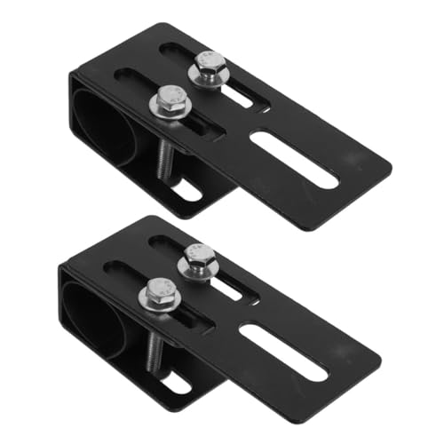 Barre lumineuse LED voiture support de fixation toit acier carbone noir tout terrain