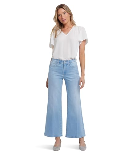 NYDJ Women's Mia Palazzo Ankle Jeans in Canary Beach
