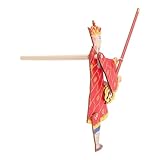 HONITANO Traditionelle Chinesische Schattenpuppen aus Holz Tragbares DIY Handpuppen bastelset...