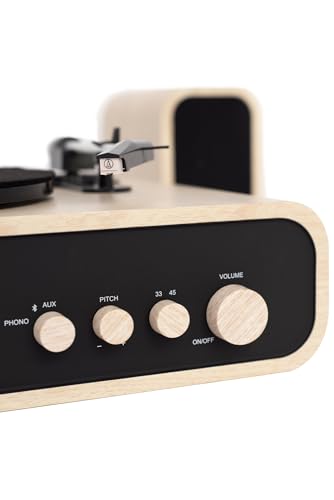 Crosley Gig Tourne-disque Bluetooth Nature - Les Beatles, Paul McCartney, John Lennon, RIngo Starr, George Harrison Crosley Gig Tourne-disque Bluetooth Nature – Image 3