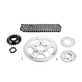 Mofun Chain Drive Sprocket Conversion Kit Compatible with Harley Sportster XL 883 1200 1994-2003
