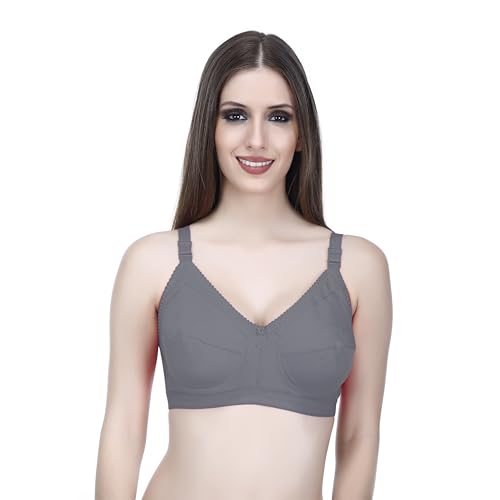 Image of Elina Women's Hosiery Non-Padded Wire Free Regular Bra