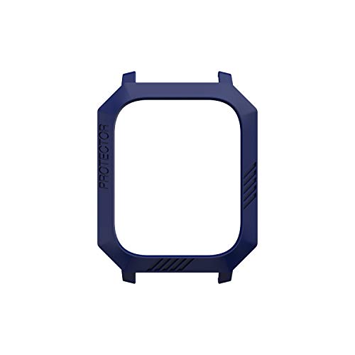 Image of SIKAI CASE SIKAI Bumper Case Cover for Amazfit GTS Anti-Scratch Lightweight Shockproof Screen Protector for Huami Amazfit GTS Smart Watch (Midnight Blue)