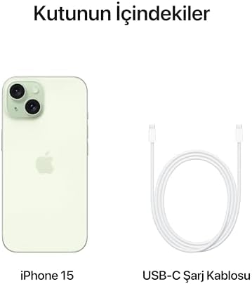 Apple iPhone 15 (128 GB) - Yeşil - Görsel 7