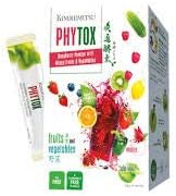 KINOHIMITSU Phytox 0.49oz x 14 's Kinohimitsu Phytox es una mezcla concentrada de enzimas digestivas resultante de la fermentación de 365 días de