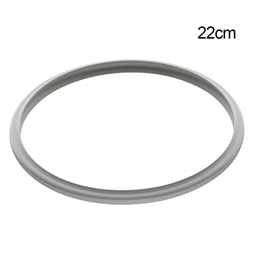 BagLEv Ring para olla a presión, junta de silicona transparente de repuesto para olla a presión 22/24/26cm (22cm) miniatura 2