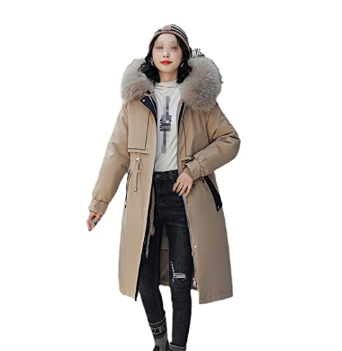 Manteau d'hiver coréen mi-long pour les sorties urbaines et quotidiennes
