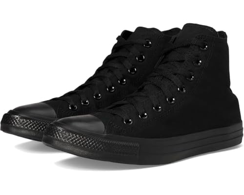 Converse Chuck Taylor All Star High Top Sneaker, Black (Monochrome), Size 10