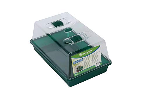 Floraworld Zimmergewächshaus Grün 38x24x18,5cm