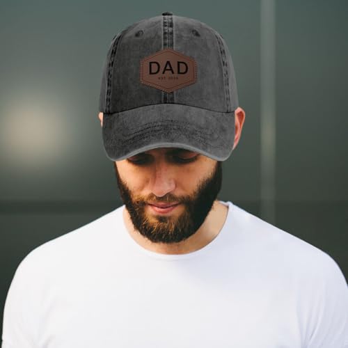Image of Worlds Best Dad Ever Trucker Hat Fathers Day Birthday Gifts for Father Dad Papa Daddy from Daughter Son Baseball Cap