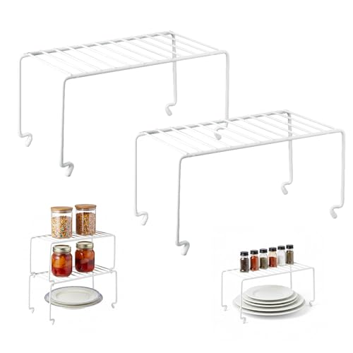 ziroland 2-Pack Stackable Shelf