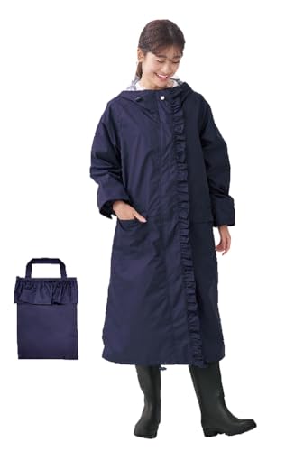 レインコート 女性用 ロングタイプ