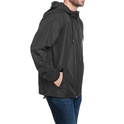 Burnside Lightweight Windbreaker XL Black3