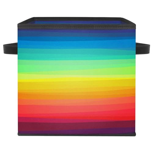 Cube de rangement en tissu multicolore pour optimiser les placards de votre maison - 2