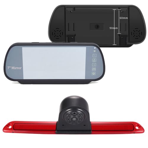 Caméra de recul Mercedes Sprinter W906 W907 W910 avec moniteur de rétroviseur 7 pouces