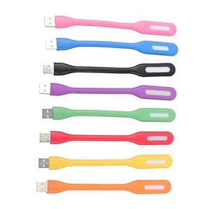 Doitool XR188 Mini USB-Lampe 8er-Set