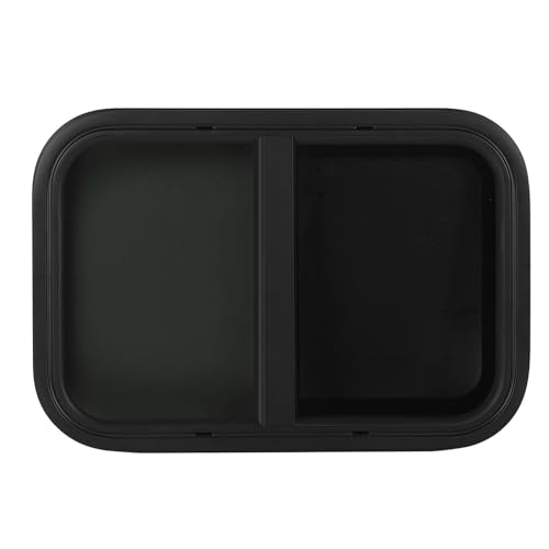 Asixxsix Fenêtre de Camping-Car, Coulissante Horizontale de 21,32 X 14,24 Pouces avec Verre trempé et écran Résistant aux, Fenêtres de Remplacement pour Camping-Car avec Anneau de Garniture pour