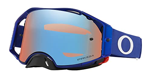 Oakley Airbrake Mx Moto Blue W/Prizm Mx Sapphire Iridium Large #TOP16