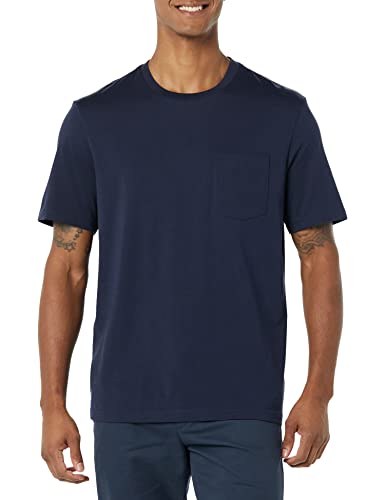 Image of Amazon Essentials Men's Short-Sleeve Crewneck Pocket T-Shirts