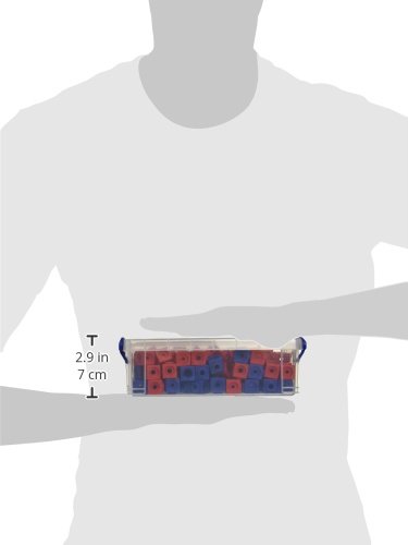 System 170100 100 Cube Edge Length 1.7 cm, Red/Blue - Image 4
