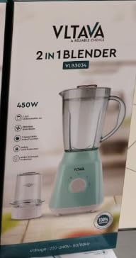 VLTAVA 2 in 1 Blender, 450W: Buy Online at Best Price in UAE
