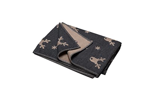 David Fussenegger Deco 'Reno - Manta para salón (130 x 200 cm), color gris Cover