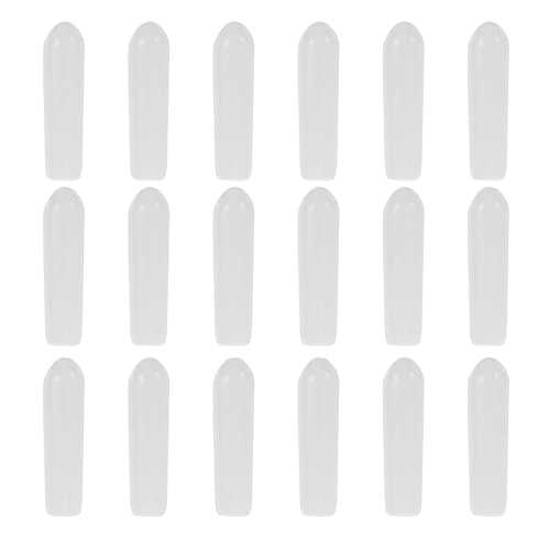 Toyvian 500 Tappi Terminali Protettivi in Gomma per Ganci Appendiabiti 4 Mm, Copri Punte per Grucce in Filo Metallico, Antiscivolo e Sicuri, per Lavanderie e Uso Domestico