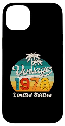 ���B���e�[�W 1978 48�΂̒a�����V���c ����� 48�� �X�}�z�P�[�X iPhone 14 Plus �p