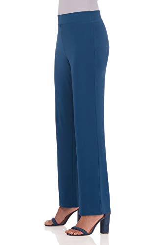 Rekucci Travel in Style Women's Soft Knit Classic Straight Leg Pant2