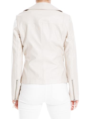 Max Studio Women's Fall 2023 Trendy Fashion Everyday Casual Faux Leather Jacket4