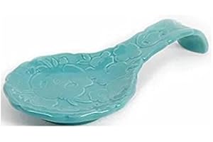 Pioneer Woman Flea Market 8.5" Turquoise Spoon Rest