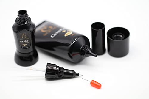 Vge Bon-Molten Nail Gel-Molten Metal Gel-Molten Nails-3D Nail Gel-3D Gel Nail Art-Rhinestone Glue-Glue Nail-Gem Gel Glue-Super Strong Gel-Precision Glue-Bling Adhesive+Nail Glue Needle Tip-Glue Set #TOP4