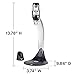 Vinturi Wine Aerator Deluxe Essential Red Wine Pourer and Decanter Tower Stand Set Easily and Conveniently Aerates Wine by the Bottle or Glass and Enhances Flavors with Smoother Finish, Black