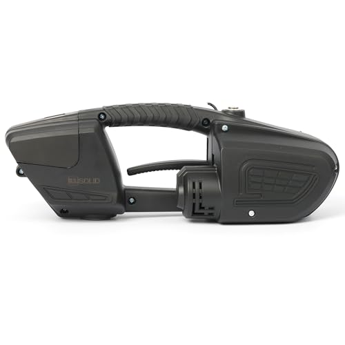U.S. Solid Automatische Umreifungsmaschine Elektrisch - Umreifungsgerät mit 2x4000mAh Akku für 13-16mm PP/PET-Bänder & Palettenboxen