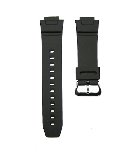 16mm TIMEWHEELÂ® MOD Replacement Black Watch Band Strap fits Casio G Shock G-2500 â€“1V G2500 DW-9052 & More