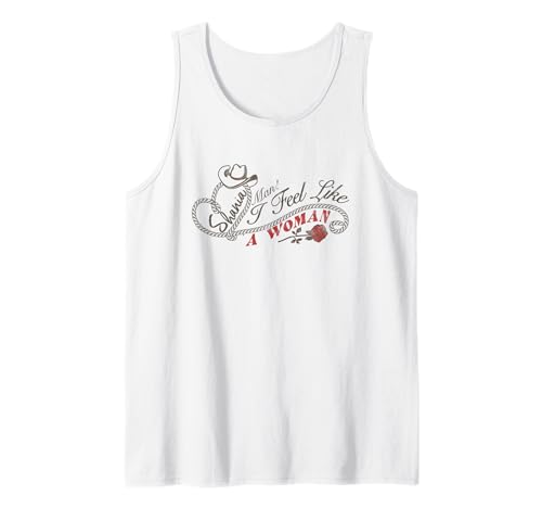Official Shania Twain Man! I Feel Like A Woman! Tank