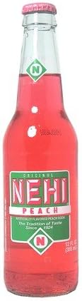 Peach Nostalgic Soda, 12 oz (24 Bottles)