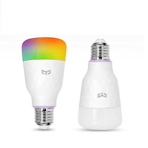 Yeelight E27 Wi-Fi 3ª Geração Bulb Color 1S Xiaomi 8.5w Compatível com Alexa Google Home Apple Homek
