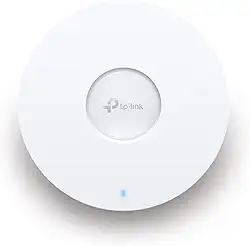 Access Point TP-LINK EAP610 Omada Teto Wi-Fi 6 AX1800 Dual Band Gigabit C/Fonte (Ver. 3.0)