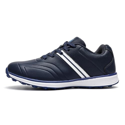 Image of Men's Golf Shoes Professional Spikeless Golfers Training Sneakers