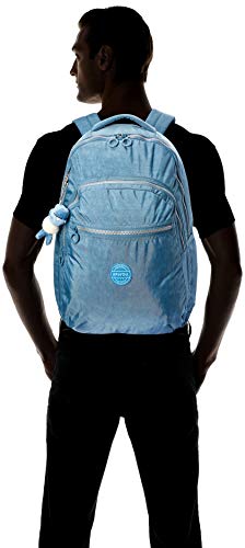 Mochila Escolar Up4you Gd 4bolsos Azul