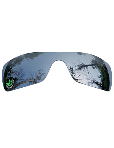 Image of Raydi Polycarbonate Replacement Lenses & Nosepads for Oakley Turbine Rotor OO9307 Rectangular Sunglasses
