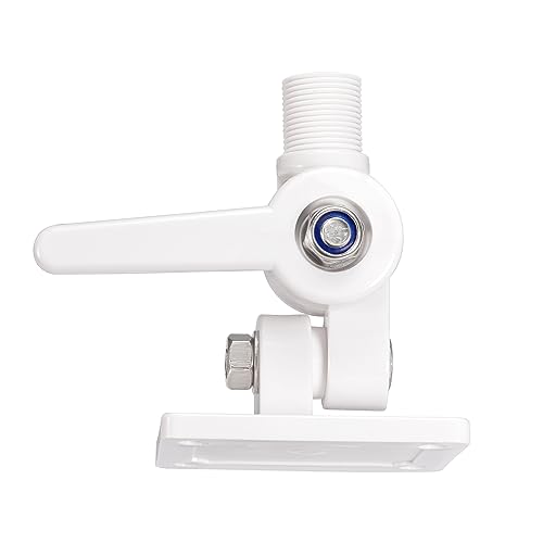 Image of Bingfu VHF Marine GPS Antenna Mounting Kit Dual-axis Heavy-Duty Adjustable Base Fixed Mount Bracket for Boat