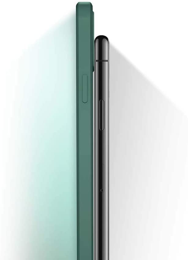 Coque iPhone SE 2020 silicone antichoc vert protection ecran - 5