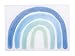 Produktbild Rayher Wachsmotiv Regenbogen, pastellblau, 7 x 5 cm, 1 Stück, zum Kerzen verzieren, Verzierwachs für z.B. Taufkerze, 31636990