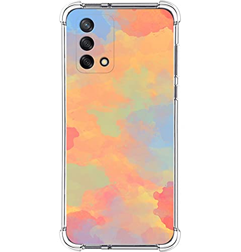 Cover in silicone antiurto per OPPO A74 4G disegno...