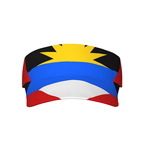 Image of Cute Funny Flag Hat Women Men Adjustable Flag Sport Sun Visor Hat Summer Fashion Sun Cap Beach Flag Hat